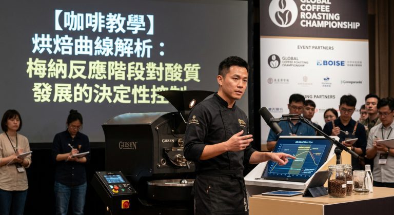 向上精品咖啡研究室 x 熠咖啡 x 熠設計|【咖啡教學】烘焙曲線解析：梅納反應階段對酸質發展的決定性控制