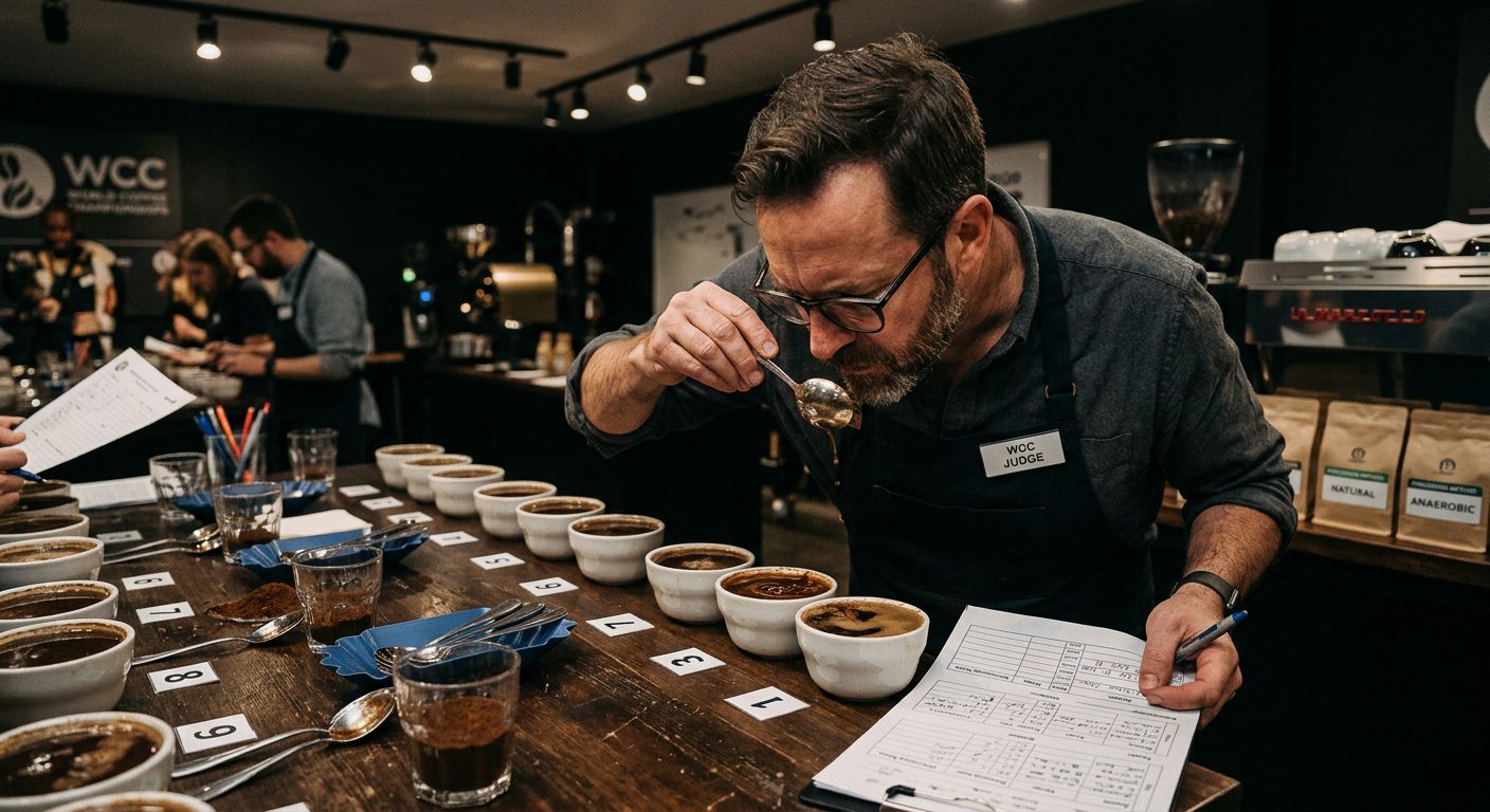 向上精品咖啡研究室 x 熠咖啡 x 熠設計 | WCC評審的秘密視角：深入解析精品咖啡處理法如何決定杯測分數