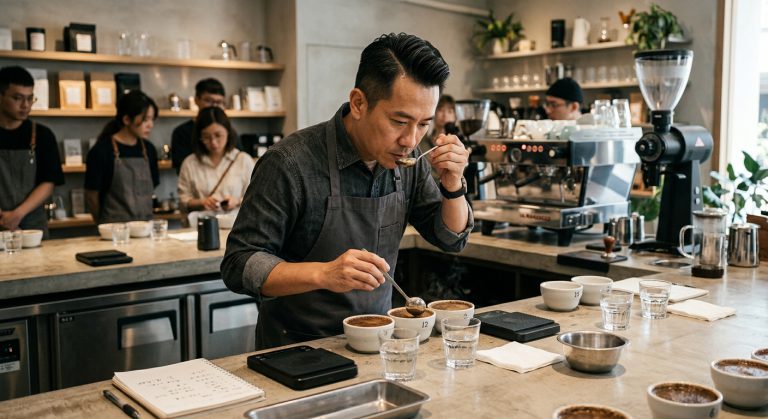 咖啡國際評審楊宗穎的精品咖啡品鑑教學：從杯測到沖煮的專業感官指南