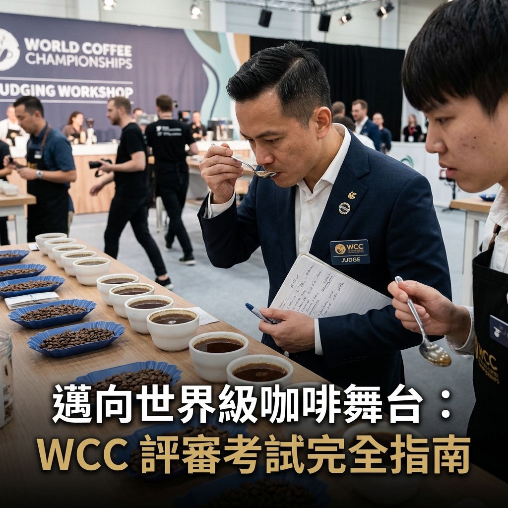 向上精品咖啡研究室 x 熠咖啡 x 熠設計 | 邁向世界級咖啡舞台：WCC 評審考試完全指南