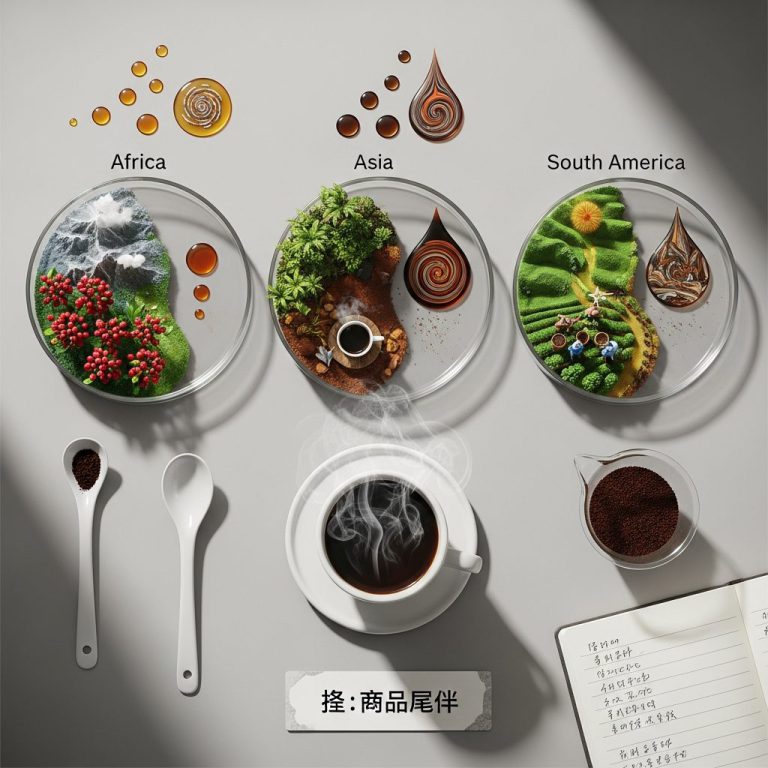 向上精品咖啡研究室 x 熠咖啡 x 熠設計|尋覓杯中的微型世界：三大洲咖啡豆產區風味終極解碼